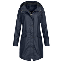 Women's Hooded Raincoat