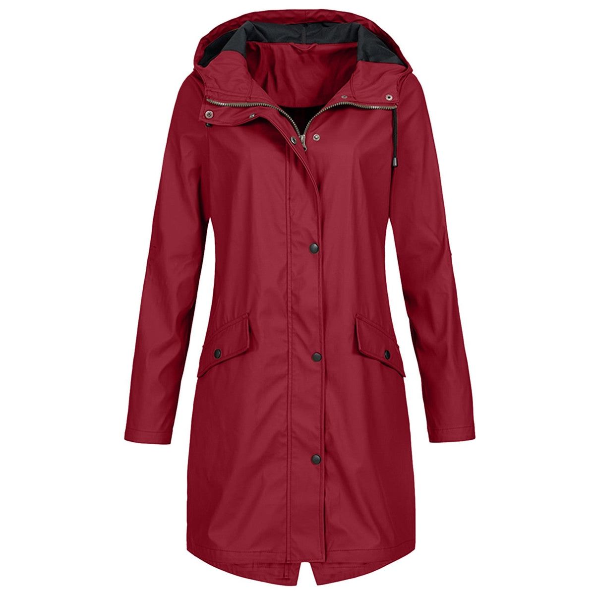 Women's Hooded Raincoat