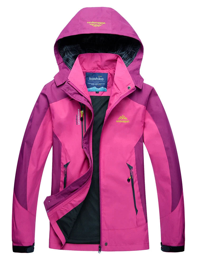 Women's Hooded Waterproof Outerwear Jacket