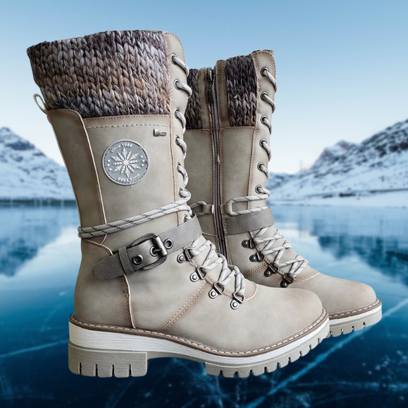 Women's Knee-High Lace-Up Boots