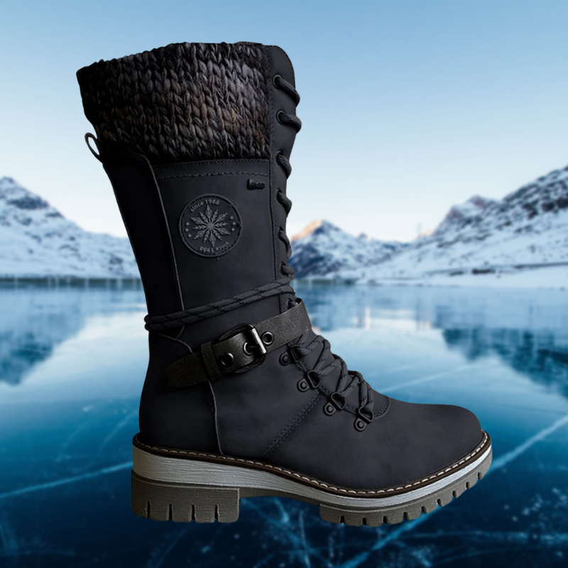 Women's Knee-High Lace-Up Boots