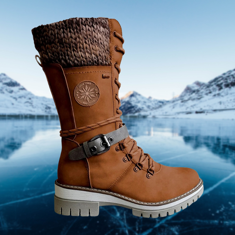 Women's Knee-High Lace-Up Boots