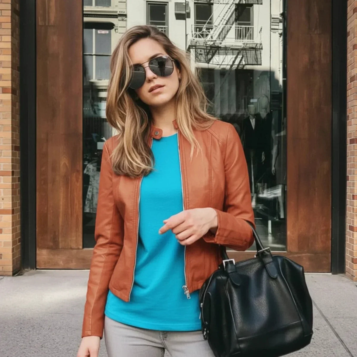 Women's Leather Jacket