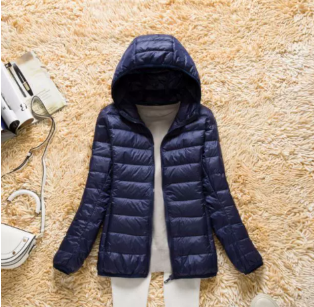 Women's Lightweight Hooded Puffer Jacket