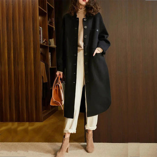 Women's Long A-Line Coat