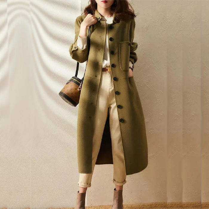 Women's Long A-Line Coat