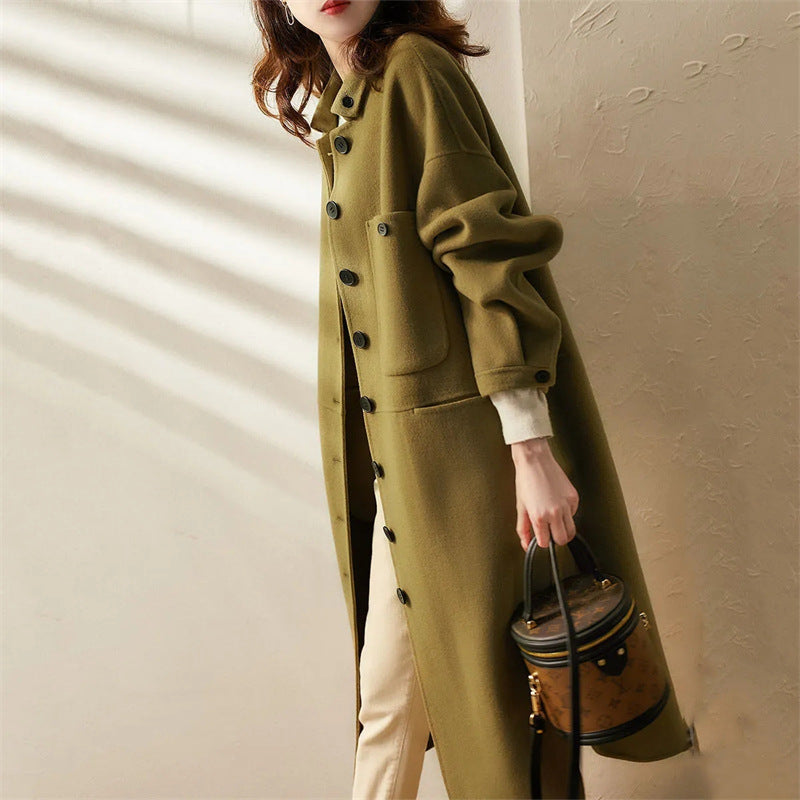 Women's Long A-Line Coat