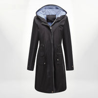 Women's Long Hooded Anorak Jacket