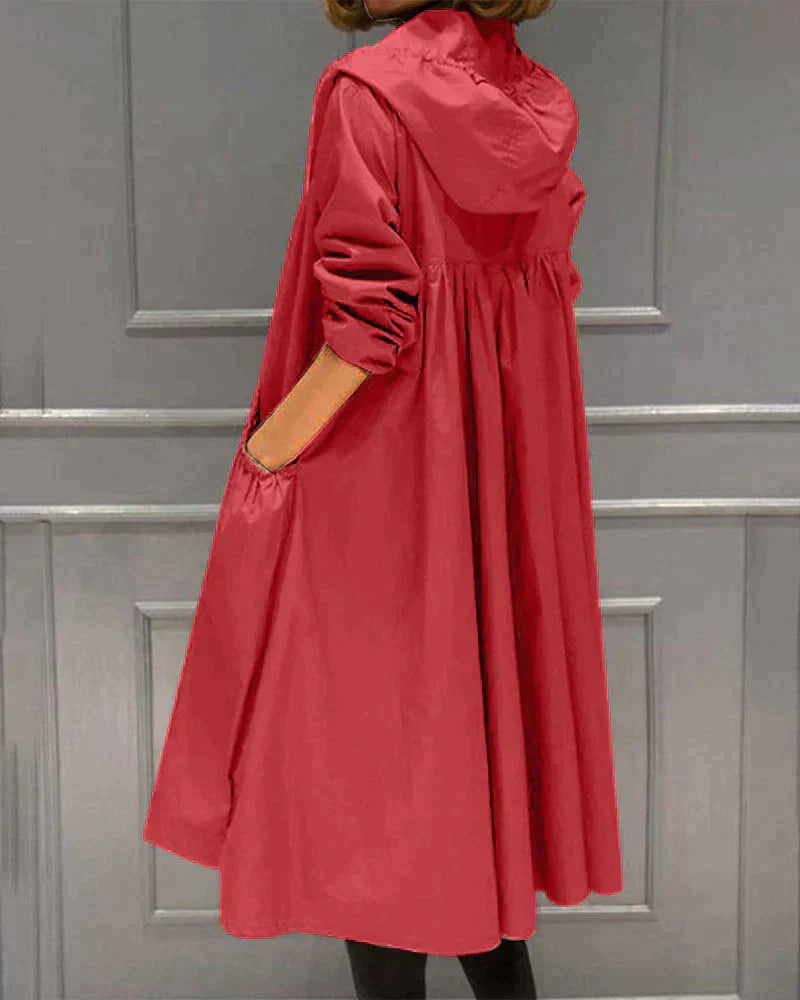 Women's Longline Hooded Jacket