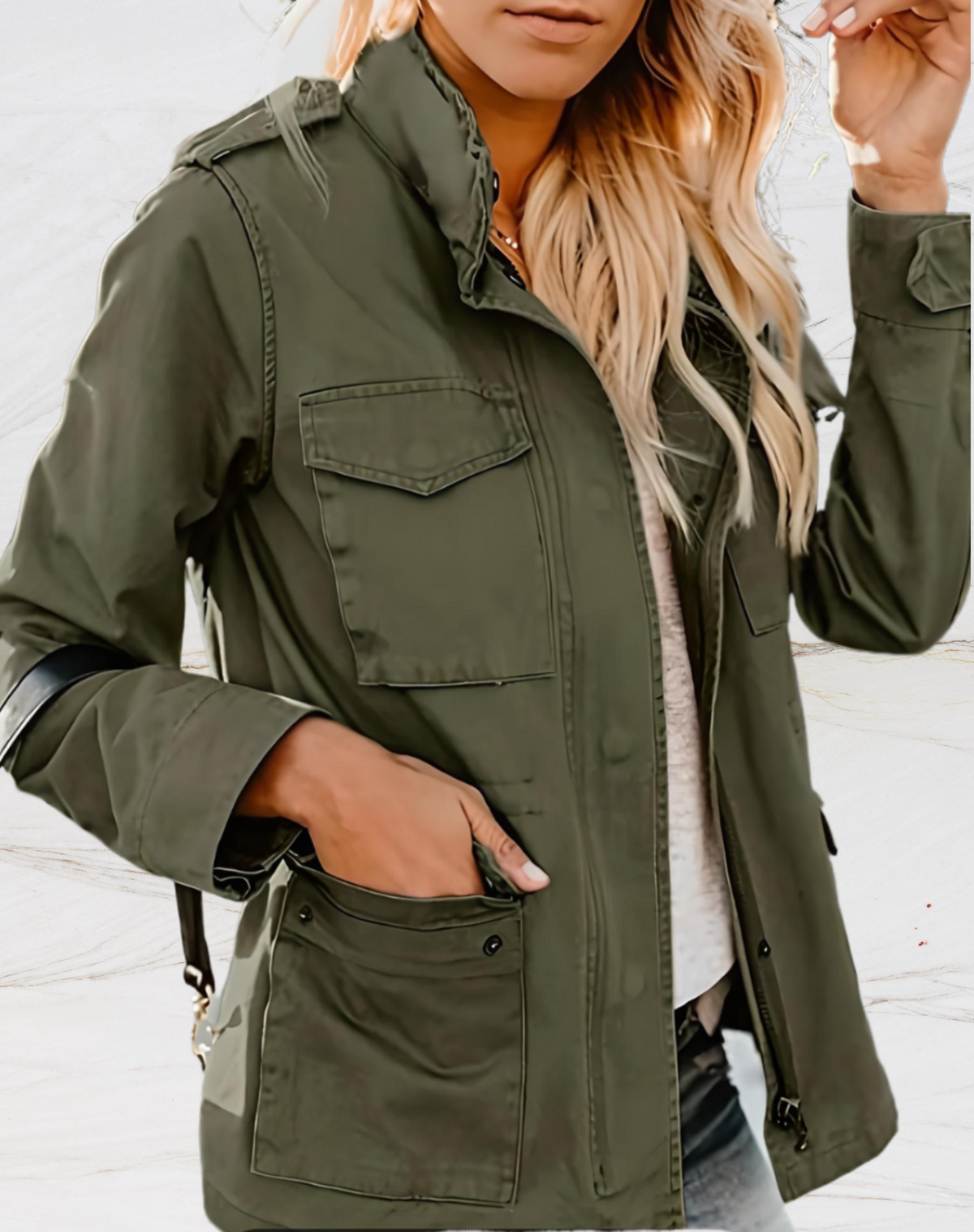 Women's Military Utility Jacket