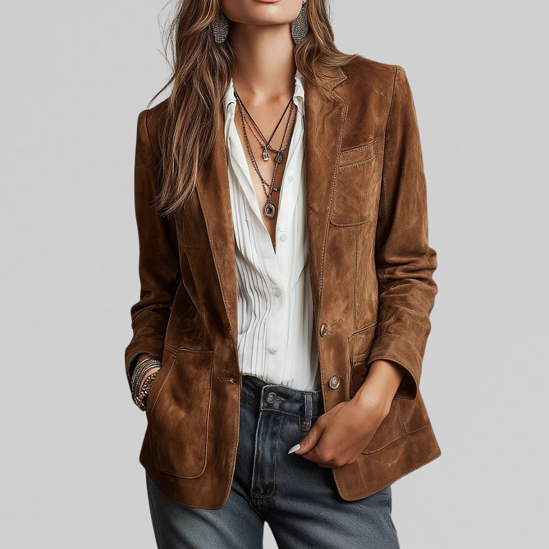 Women's Notch Lapel Tailored Blazer