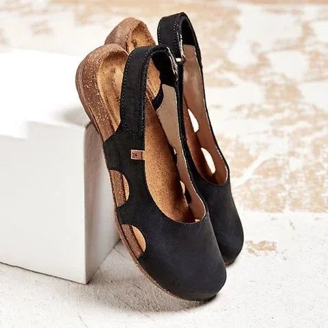 Women's Orthopedic Peep-Toe Slingback Sandals