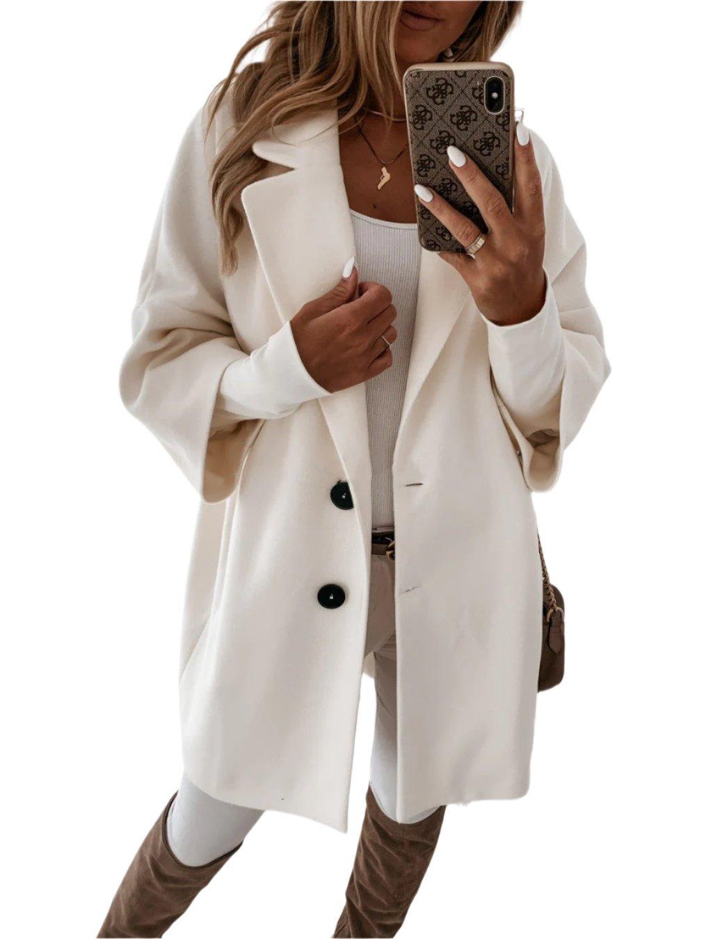 Women's Oversized Cocoon Coat