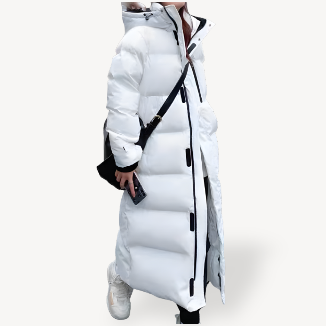Women's Oversized Long Puffer Jacket