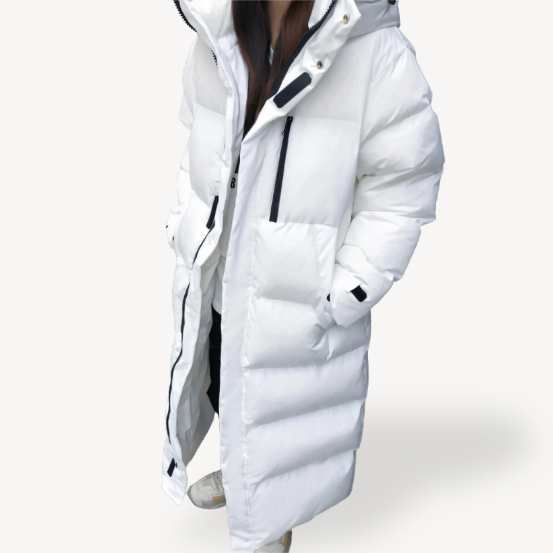 Women's Oversized Long Puffer Jacket
