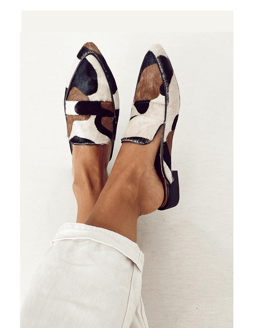 Women's Pointed-Toe Slip-On Mules