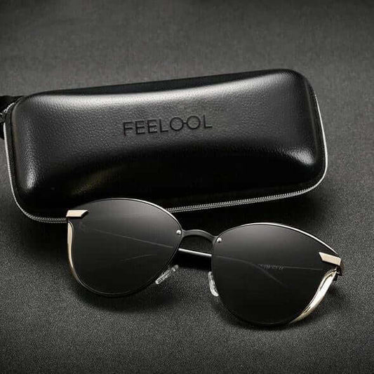 Women's Polarized Cat-Eye Sunglasses with UV400 Protection