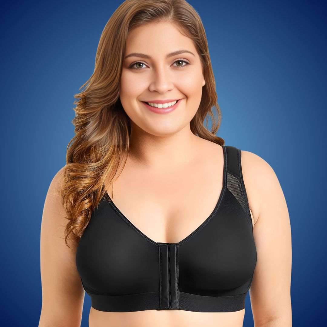 Women's Posture-Correcting Wirefree Bra - Comfortable Supportive Bra for Better Posture