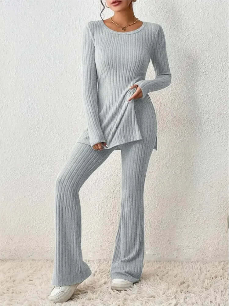 Women's Ribbed Knit Co-Ord Set