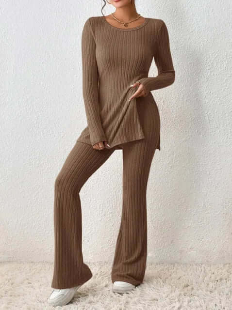 Women's Ribbed Knit Co-Ord Set