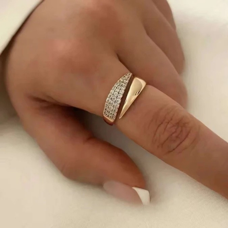 Women's Ring - Adjustable and Elegant with Subtle Shine