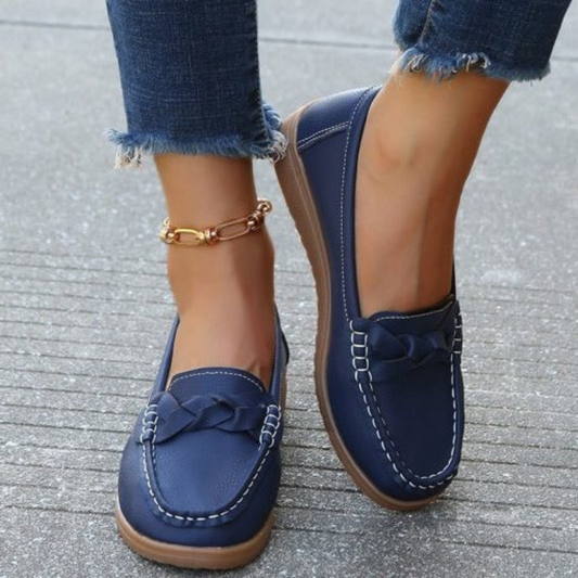 Women's Shoes - Comfortable Everyday Slip-On Loafers