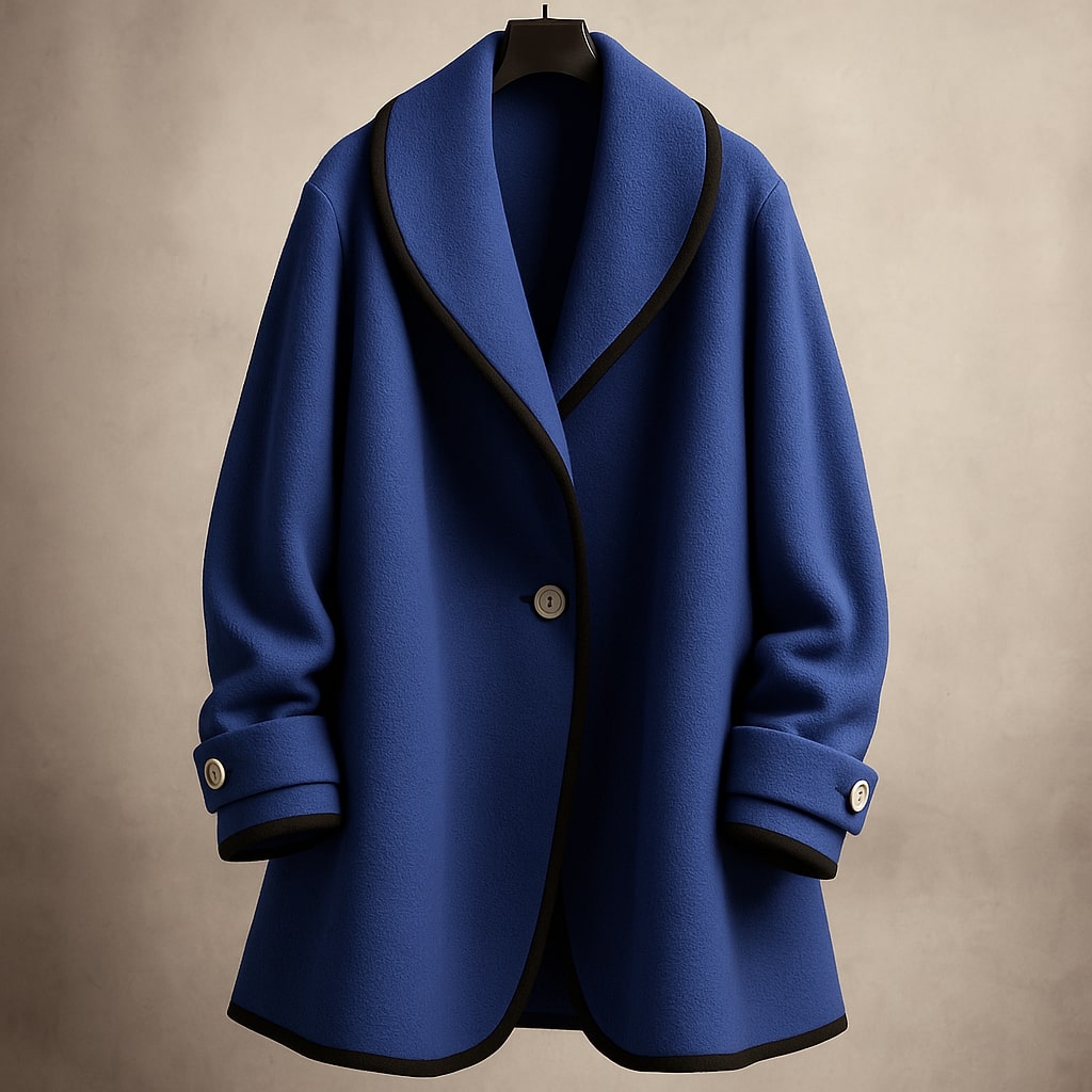 Women's Single-Breasted Trim Coat