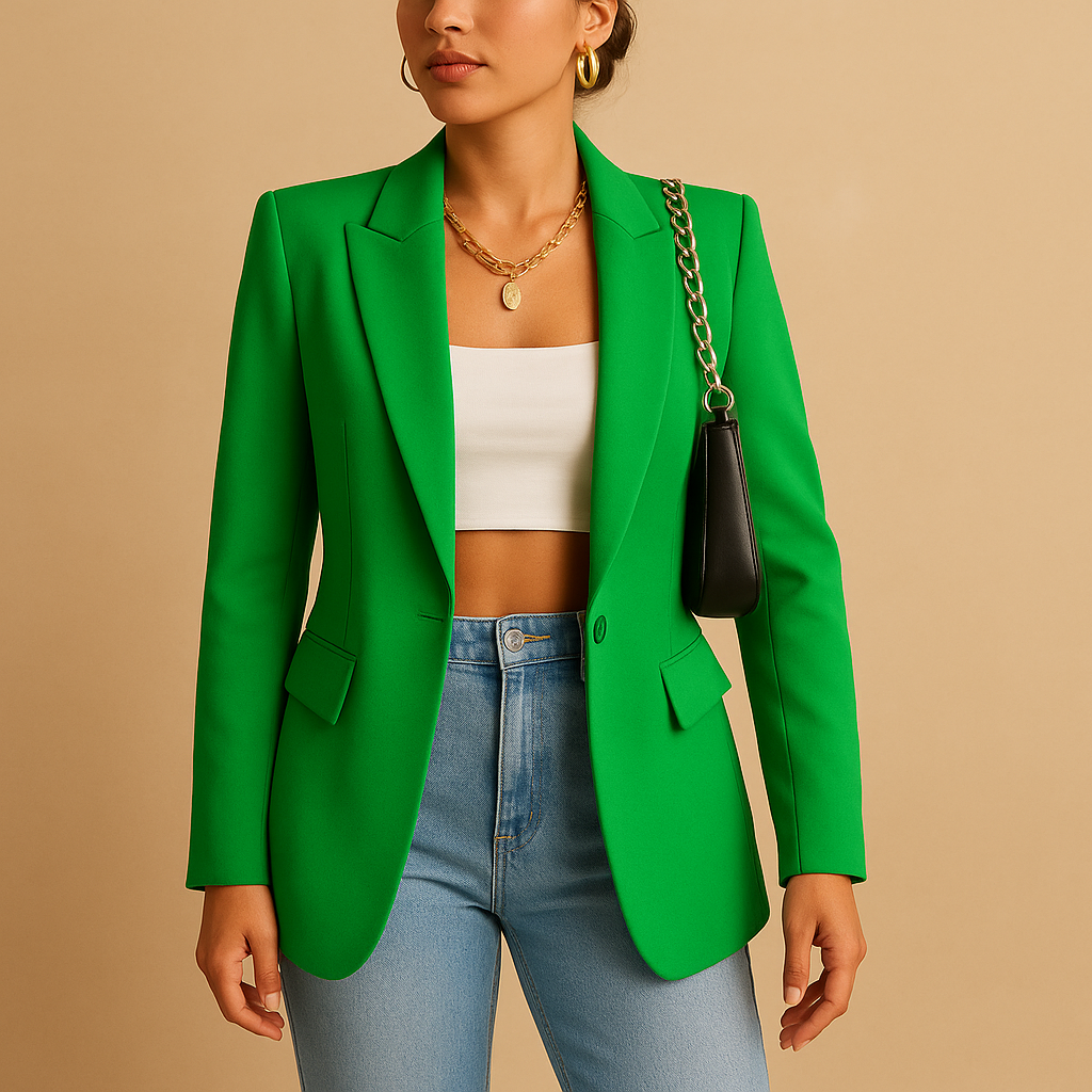 Women's Single-Button Blazer