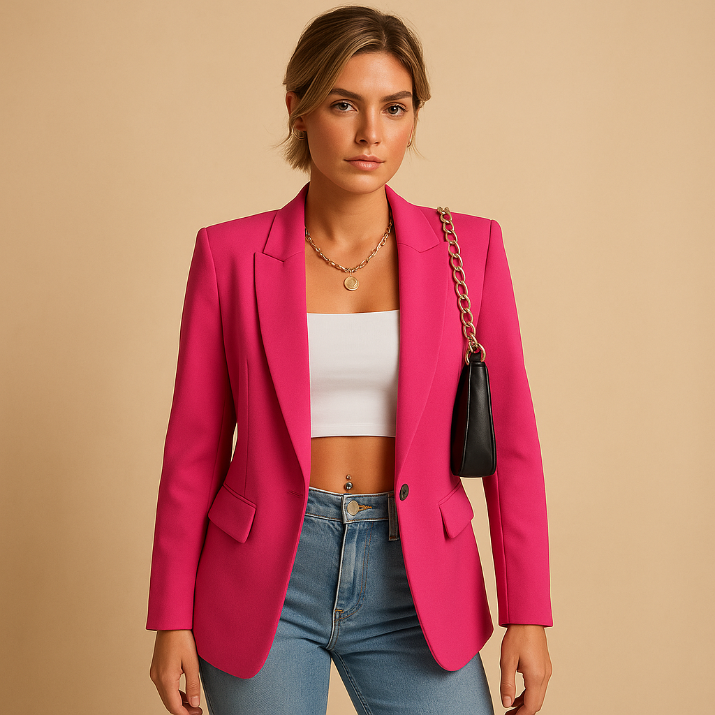 Women's Single-Button Blazer