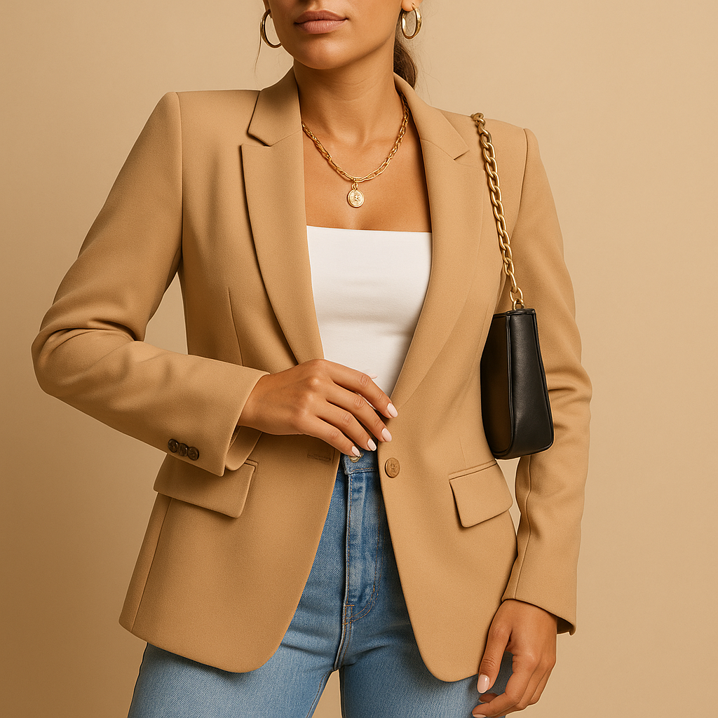 Women's Single-Button Blazer