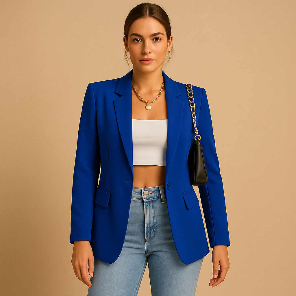Women's Single-Button Blazer