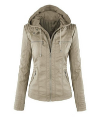 Women's Slim Fit Hooded Jacket