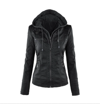 Women's Slim Fit Hooded Jacket