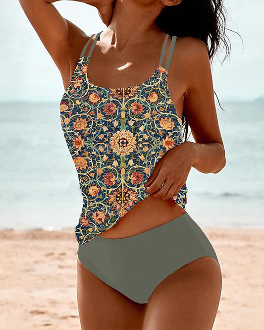 Women's Tankini Set | Boho Style & Summer Comfort