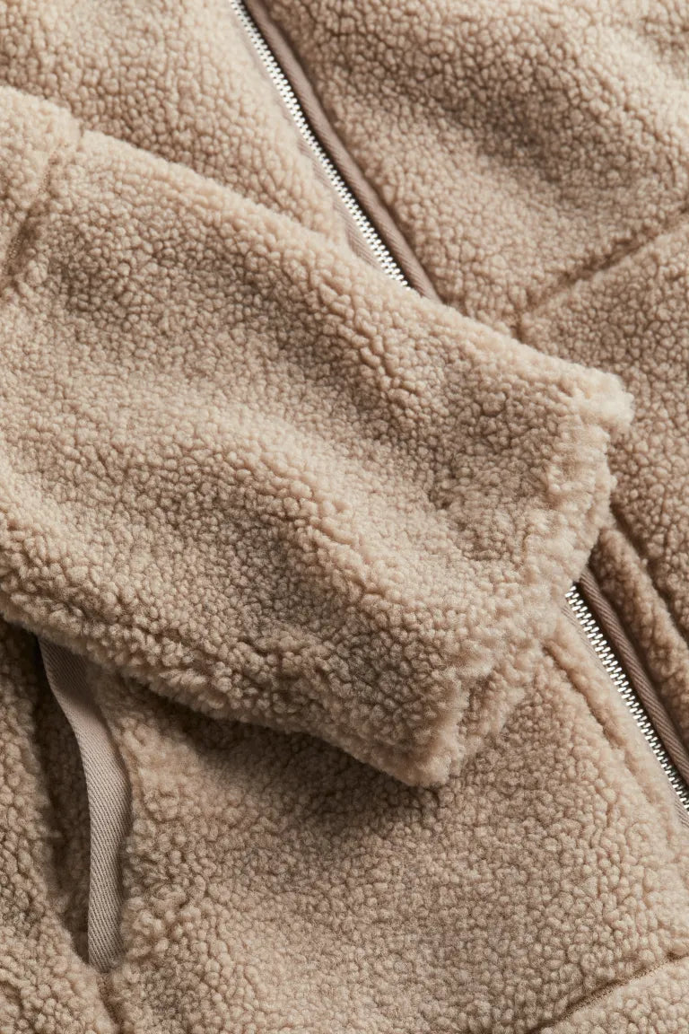 Women's Teddy Zip-Up Coat