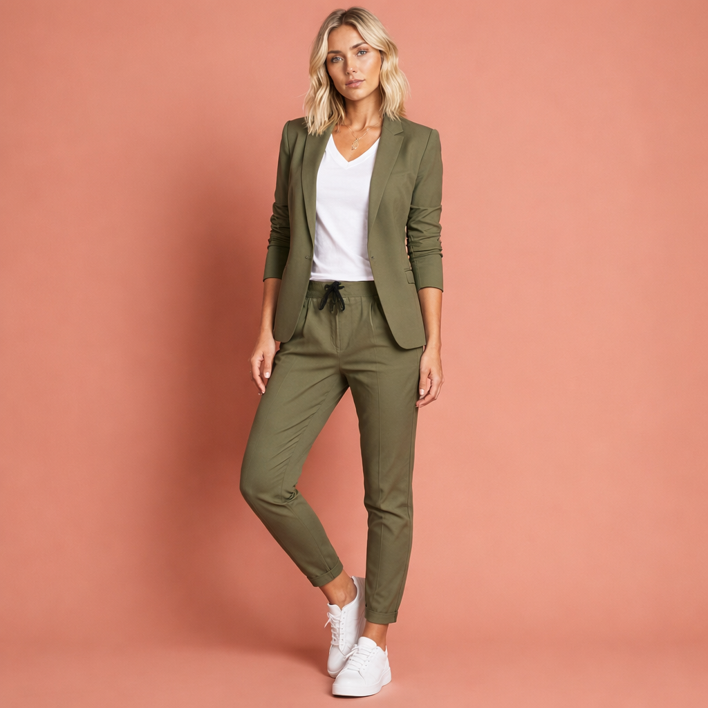 Women's Two-Piece Blazer Set