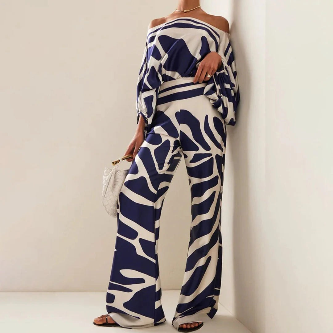 Women's Two-Piece Off-the-Shoulder Set