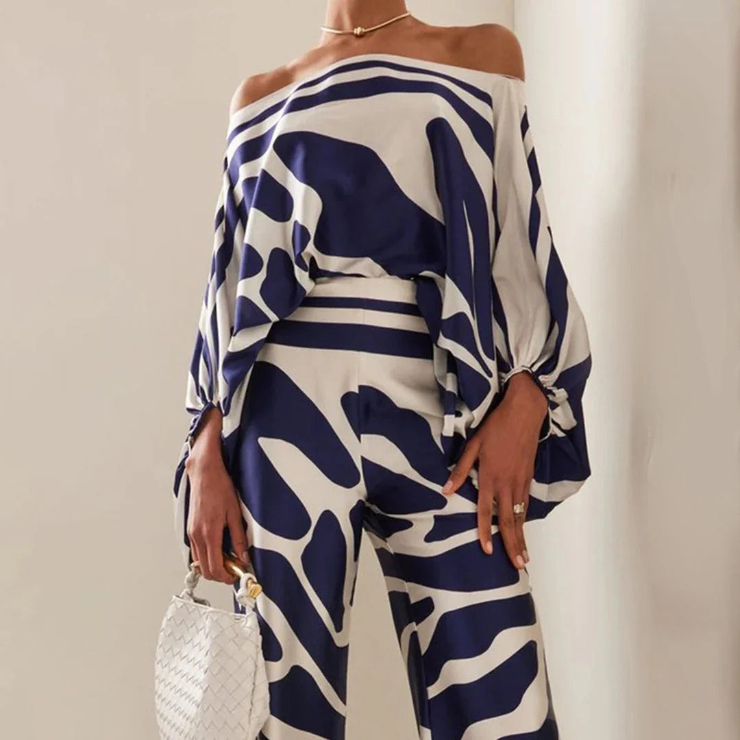Women's Two-Piece Off-the-Shoulder Set