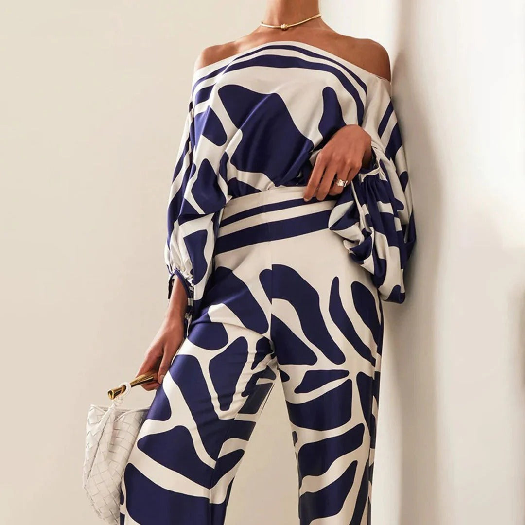 Women's Two-Piece Off-the-Shoulder Set