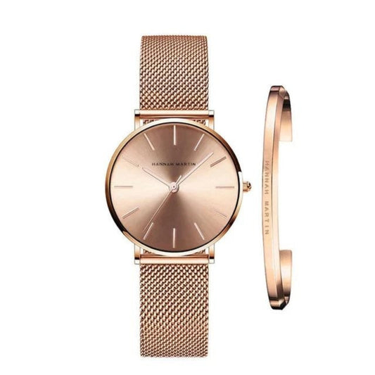 Women's Watch and Matching Bracelet Set