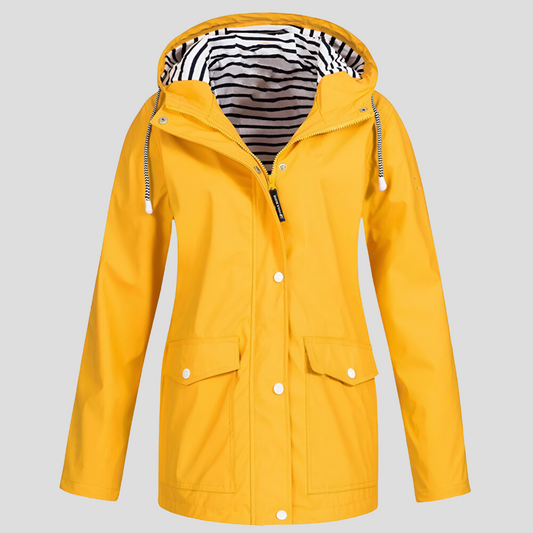Women's Waterproof Hooded Rain Jacket