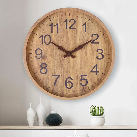Wooden Clock – Natural Charm for the Home