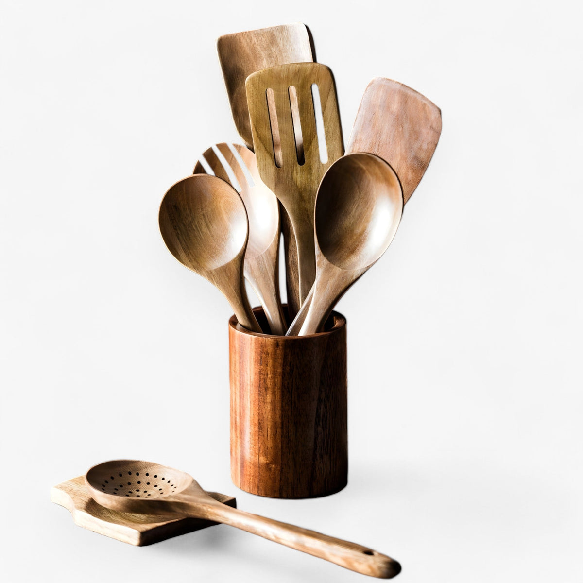 Wooden Kitchen Utensil Set | Sustainable and Elegant