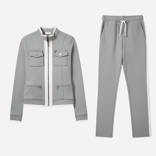Zip Tracksuit Set