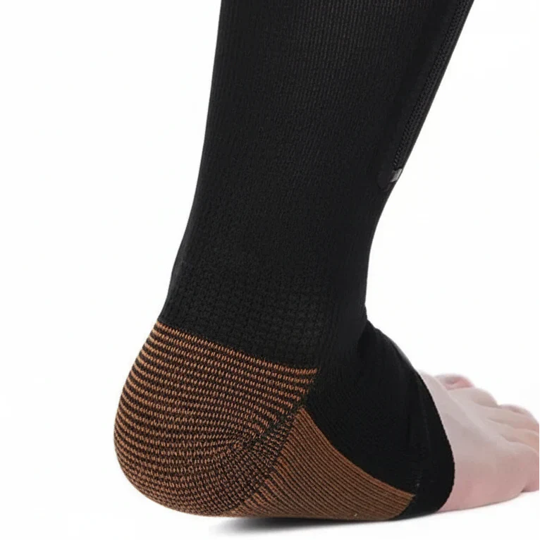 Zippered Compression Socks for Support and Relief